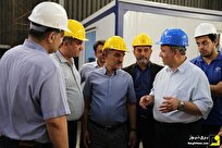 بازدید مدیرعامل برق حرارتی از نیروگاه تبریز بازدید مدیرعامل برق حرارتی از نیروگاه تبریز