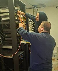برخی از ادارات برق استان تهران به شبکه فیبر نوری متصل شد برخی از ادارات برق استان تهران به شبکه فیبر نوری متصل شد