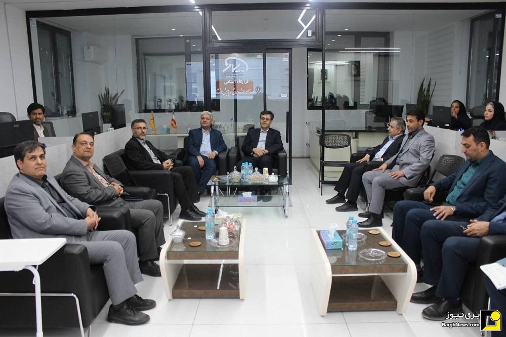 بازدید مدیرعامل توانیر از قرارگاه پایش انرژی توزیع برق خراسان شمالی