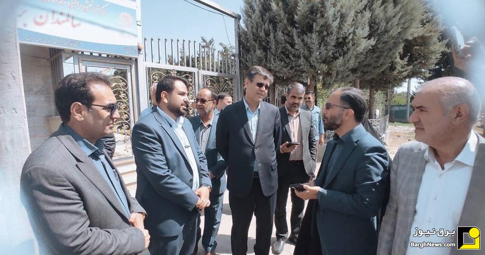 بازدید مدیرعامل توانیر از پروژه‌های اولویت‌دار شبکه برق بروجرد