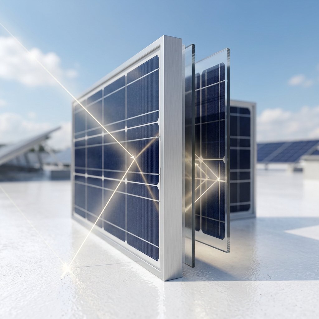 پنل های دوطرفه (Bifacial) چیست و چه تأثیری بر عملکرد نیروگاههای خورشیدی دارند؟ پنل های دوطرفه (Bifacial) چیست و چه تأثیری بر عملکرد نیروگاههای خورشیدی دارند؟