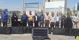 اهدای ۷۰ دستگاه سامانه خورشیدی به عشایر شهرستان خنج در استان فارس اهدای ۷۰ دستگاه سامانه خورشیدی به عشایر شهرستان خنج در استان فارس