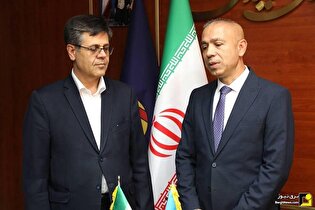دیدار معاون وزیر انرژی آذربایجان با مدیرعامل توانیر دیدار معاون وزیر انرژی آذربایجان با مدیرعامل توانیر