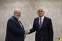 دیدار معاون نخست وزیر جمهوری آذربایجان با وزیر نیرو دیدار معاون نخست وزیر جمهوری آذربایجان با وزیر نیرو