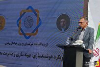 افتتاح ۵۲ مگاوات نیروگاه خورشیدی در خراسان رضوی با حضور وزیر نیرو